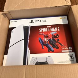 PS5 Spiderman Edition slim Version