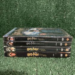 Harry Potter DVD Bundle Lot Of 4 New Sealed Fast Shipping! 