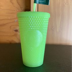 16 ounce Starbucks glow in the dark green Tumblr