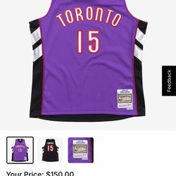 1999-00 Vince Carter Mitchell & Ness Authentic 3XL Jersey