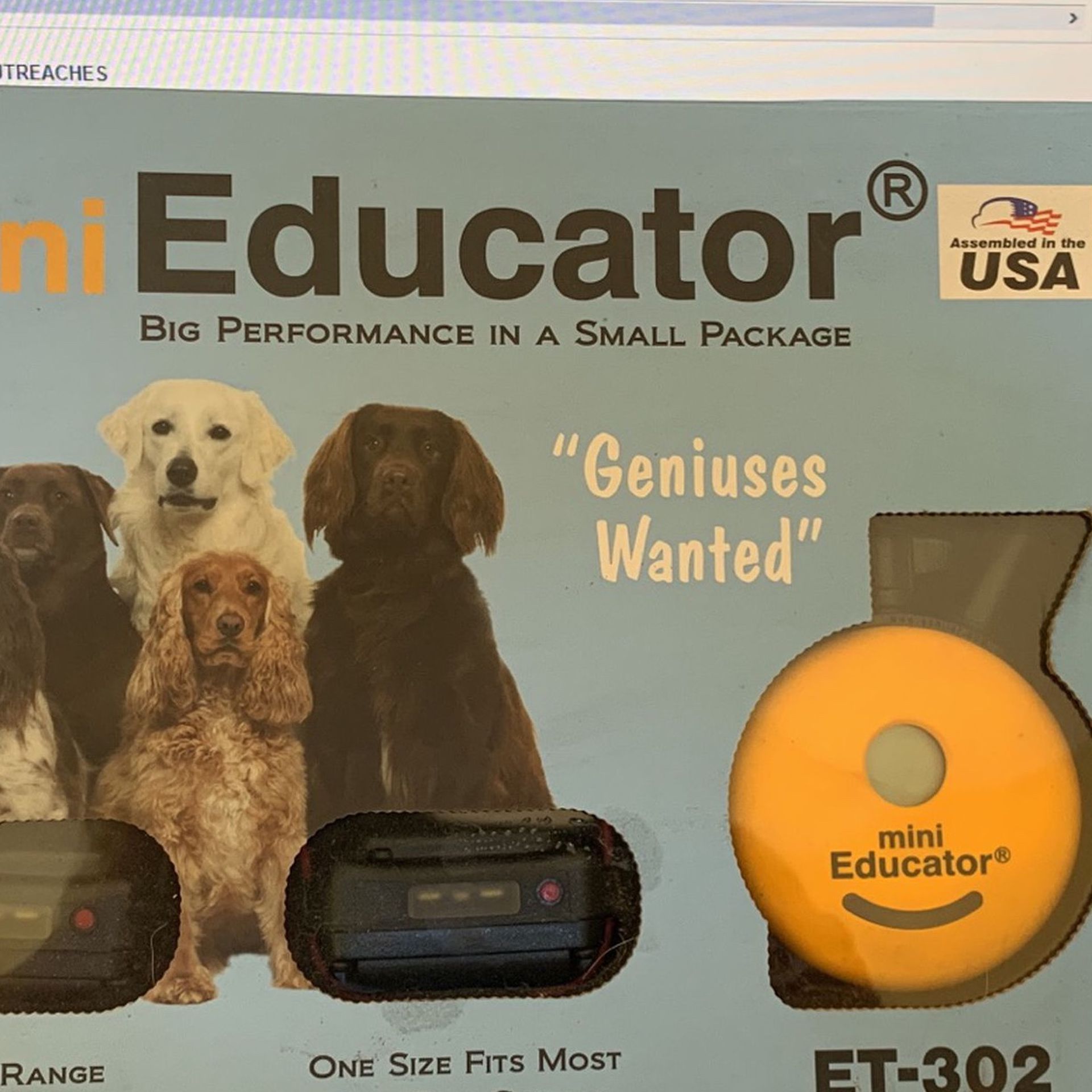 Mini Educator 2 Dog system E-collar
