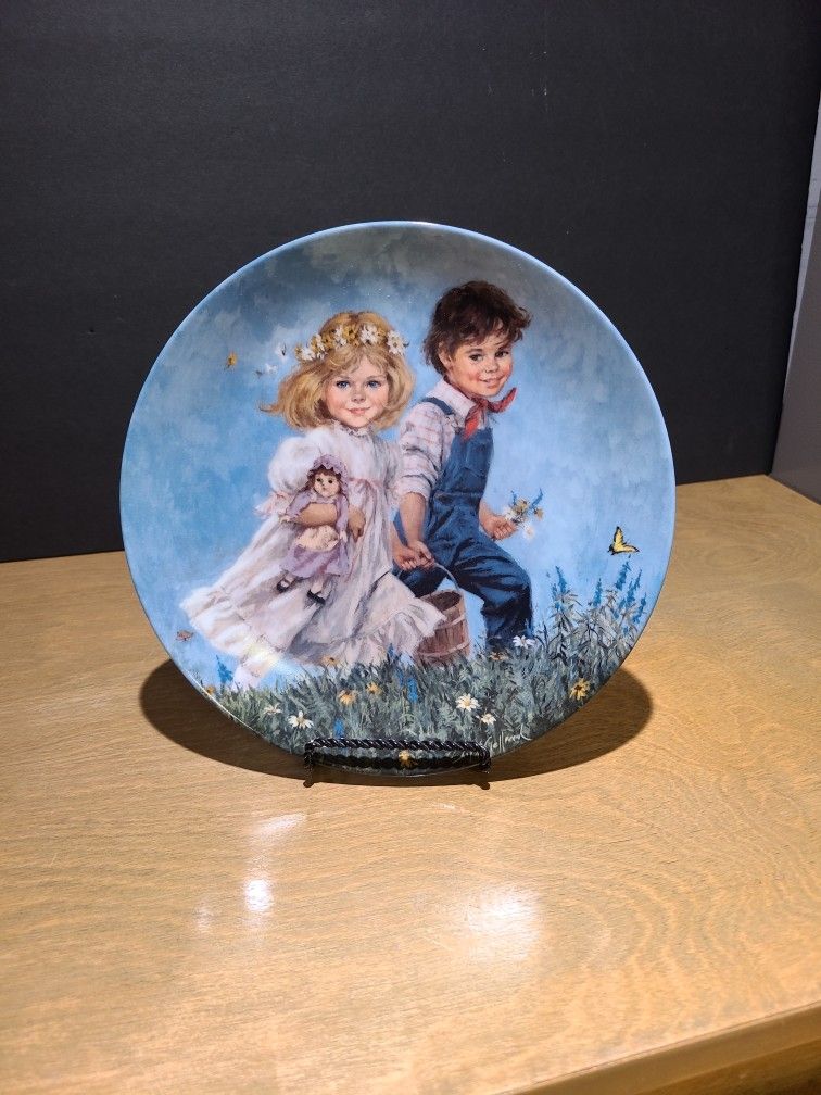 Jack And Jill Decorative Plate