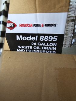 AMERICAN FORGE & FOUNDRY 8895 OIL DRAIN, WASTE OIL, EVACUATOR - 24 GALLON
