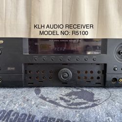 KLH AUDIO SYSTEMS AV RECEIVER 5.1