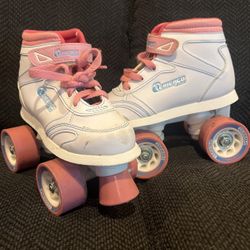 Chicago Girls Sidewalk Roller Skates - Size 12 White