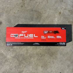 Milwaukee M12 FUEL 12V Lithium-Ion Brushless Cordless 1/2 in. Right Angle Impact Wrench (Tool-Only)