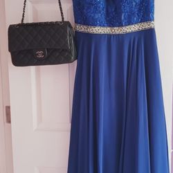 Eva Dress Royal Blue XL (Bag NOT INCLUDED )