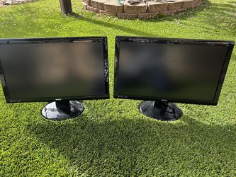 PAIR OF 22” BENQ COMPUTER SCREENS MONITORS 47TH AVE. AND DOBBINS IN LAVEEN