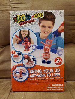 I DO 3D Two pen set with wind up dog using 3D Printing Construction! BRAND New