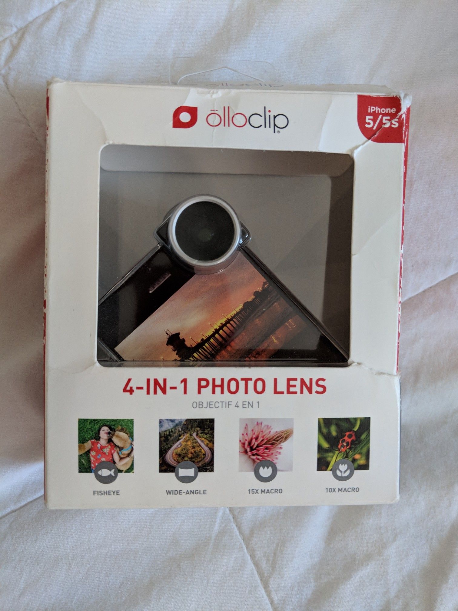 iPhone 5 5S photo lens.