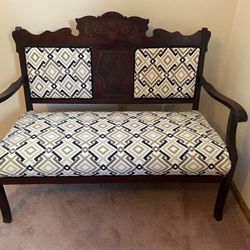 Victorian Empire Settee