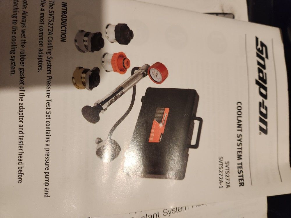 Snap-on Cooling Pressure Tester