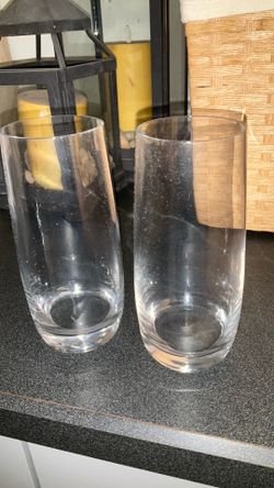 NIB Pottery barn Williams Sonoma Wine country Hi ball 16 Ounce Glasses