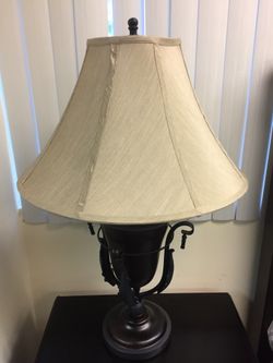 Beautiful modern bed side lamp