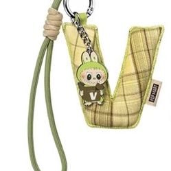 “V” LaBubu Pin for Love Series - Letter “V” Pendant