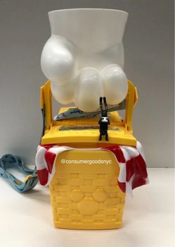 Disney Parks Mickey Mouse Runaway Railway Perfect Picnic Basket Popcorn Bucket