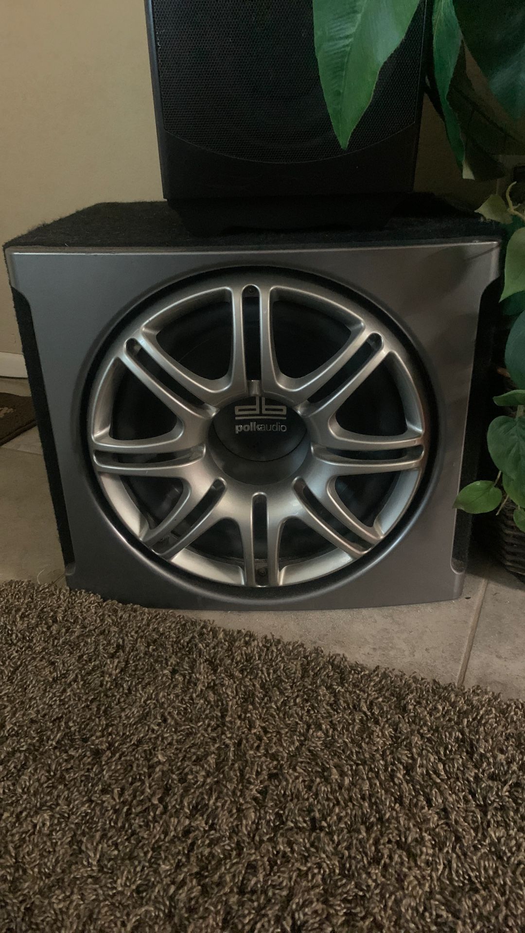 Polk Audio 12” Sub In Ported Box