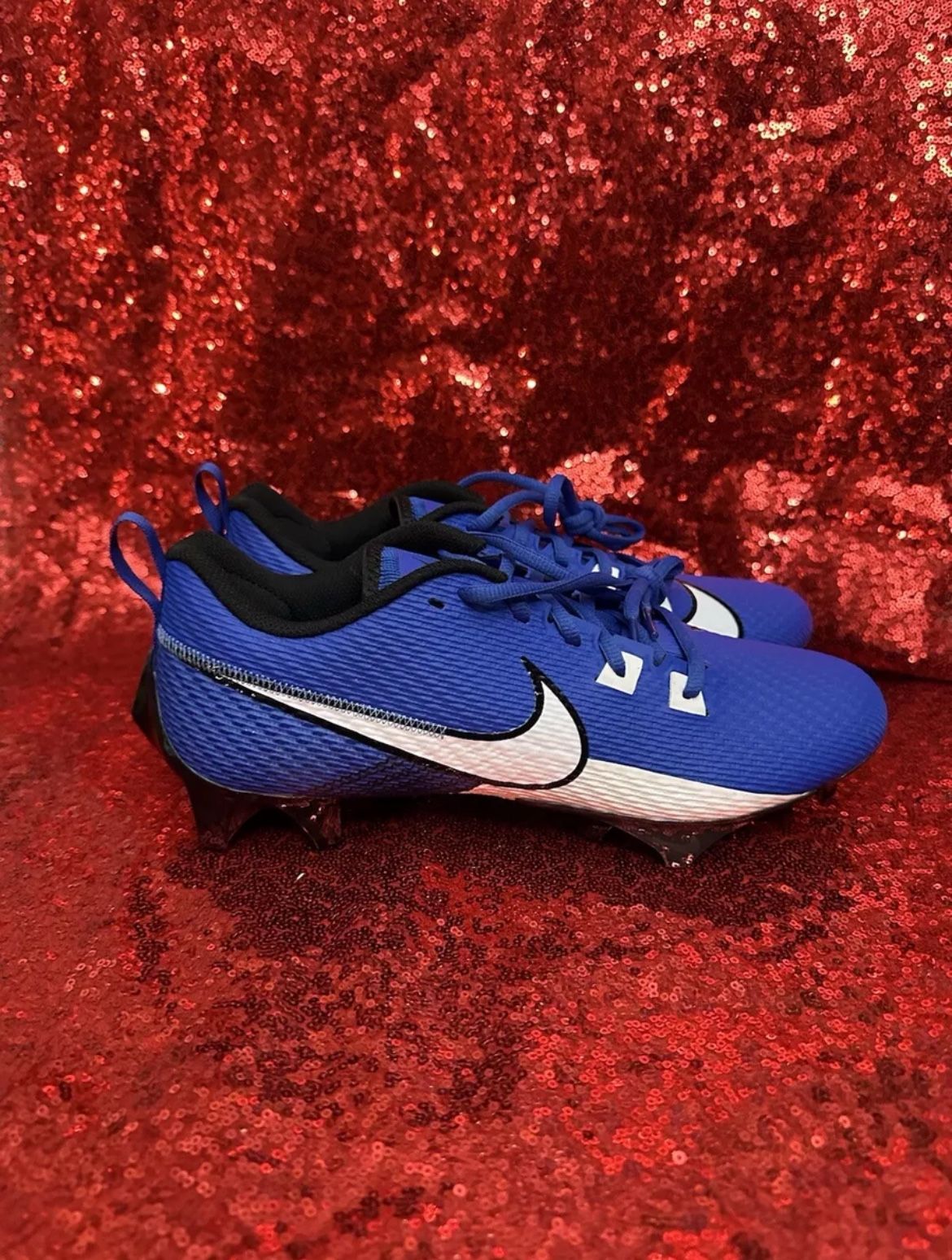 Nike Vapor Edge Speed 360 2 Football Cleats Blue DA5455-414 Men’s Size 9.5, 10, 11, 11.5