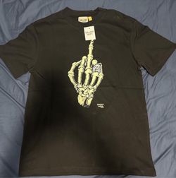 Galley Dept Skeleton Middle Finger Shirt