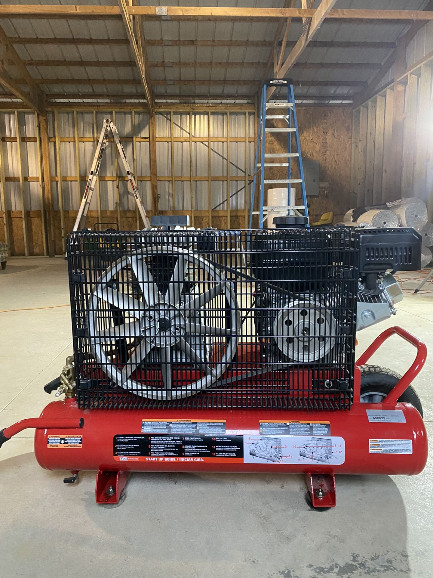 Gas Air Compressor 