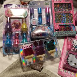 Claire’s little girls makeup and nail sets brand new