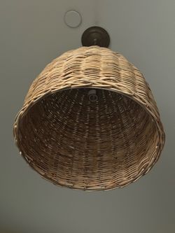 Currey Pendant basket lights
