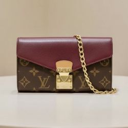 Authentic Louis Vuitton Pallas Wallet on Chain WOC