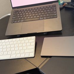 Apple Trackpad And Magic Keyboard 