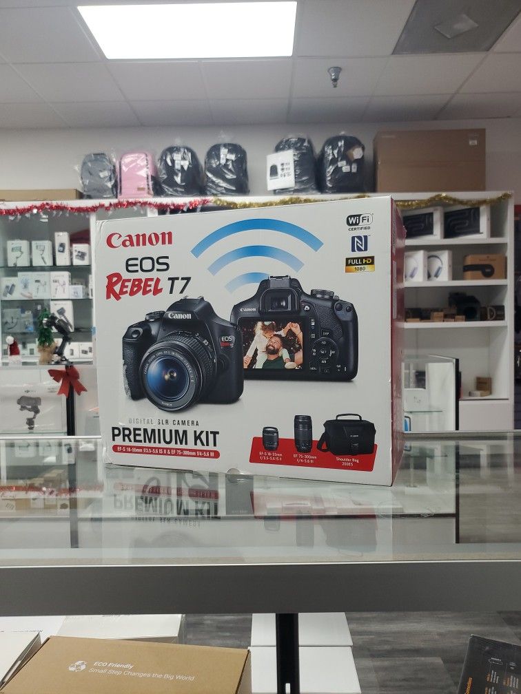 Canon Rebel T7 2-Lens Kit