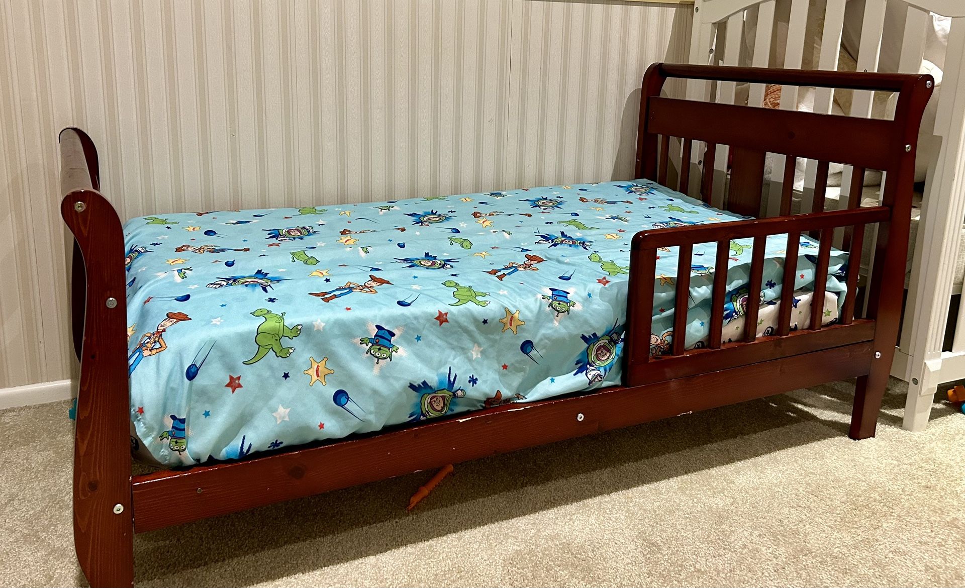 Toddler Bed with Mattress