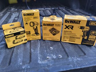 DeWalt Drill, ToughSystem Tool Box and stuff
