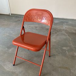 Supreme Metal Folding Chairs TWO for Sale in Canton, CT - OfferUp