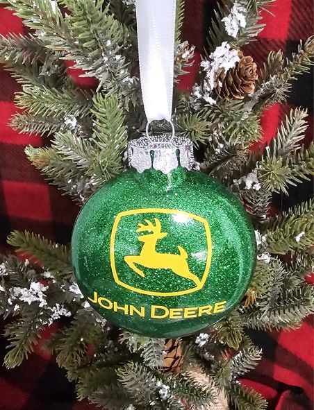 John Deere Christmas Ornament