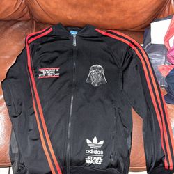 Continuación Aliado autómata Sz Medium Adidas Star Wars Track Jacket for Sale in El Monte, CA - OfferUp