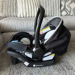 Graco SnugRide Lite LX Infant Car Seat, Studio, Black