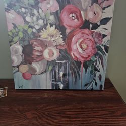 Floral Painting Canvas