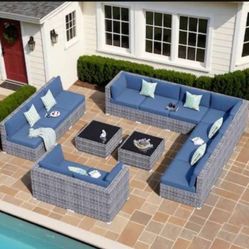 14 piece patio set patio outdoor furniture outdoor patio sofa set modular patio couch 🆕