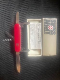 Vintage Swiss army recruit new in box