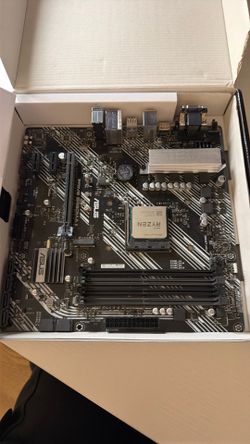 ASUS PRIME B450M-A II MicroATX Motherboard AMD DDR4 HDMI AM4 CPU NOT INCLUDED