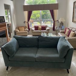 Couch, Teal, Nice, $FREE, Coral Springs 