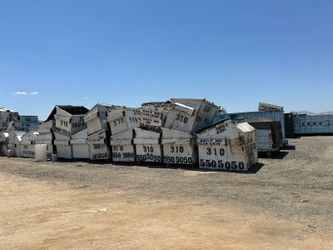 Varies Dumpster For Sale With Bin Carrier Unit 