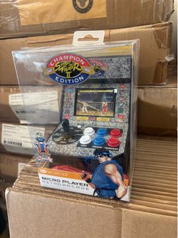 Street Fighter 2 Micro Arcade New