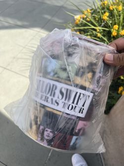 Taylor Swift Eras Tour AMC theaters Popcorn Tin And Large Cup. BRAND NEW