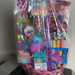 Trolls Easter basket