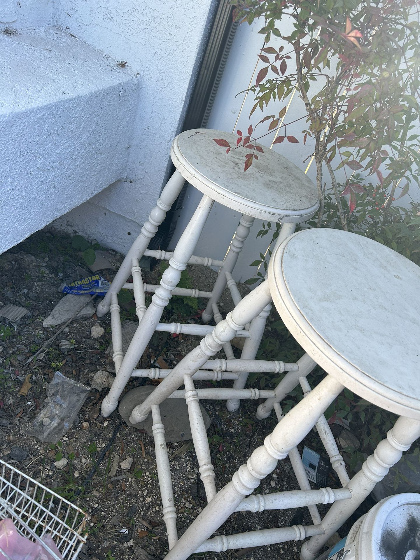 White Stool 3