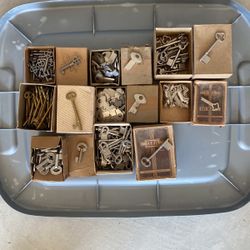 Skeleton Keys, Bit & Barrel Keys Flat Steel Keys