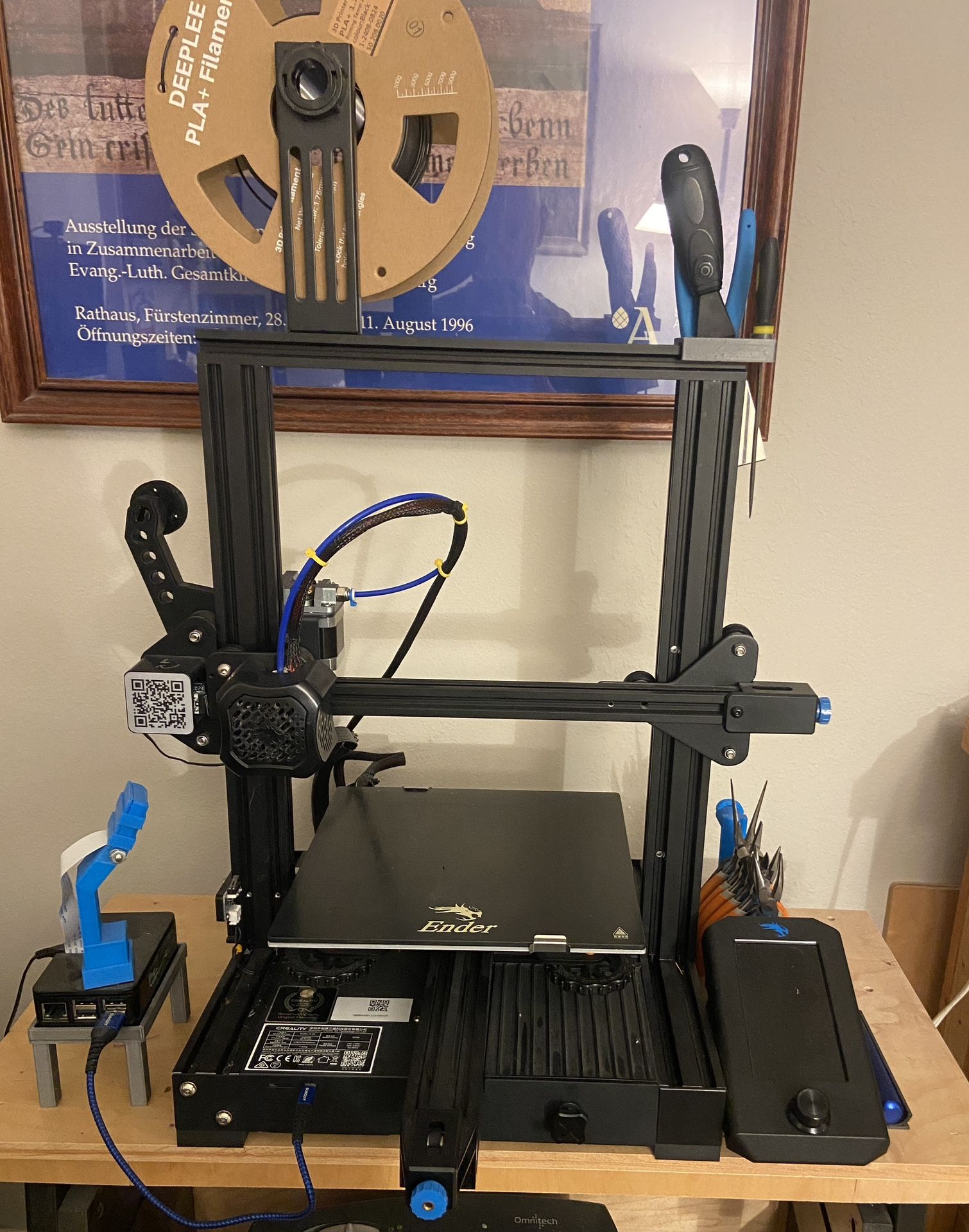 Ender 3 V2 and Ender 3 Printers + Extras!