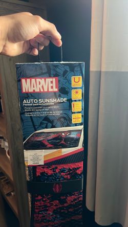 Spider man auto sunshade