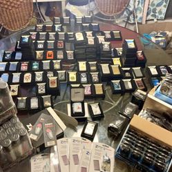 125 ZIPPO LIGHTERS AND ACCESSORIES 