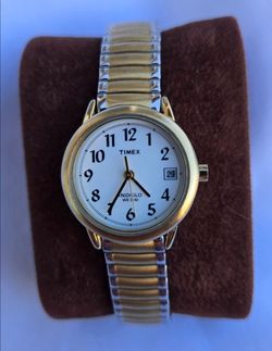 Women's Timex Easy Reader, Two-Tone Expansion Band, Indiglo, Date